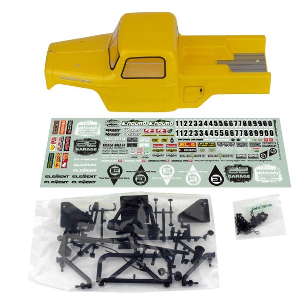 Element RC Enduro Ecto Body Set, yellow