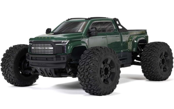 ARRMA 1:10 Big Rock 223S DSC 4x4 Brushless Monster Truck grün ARTR