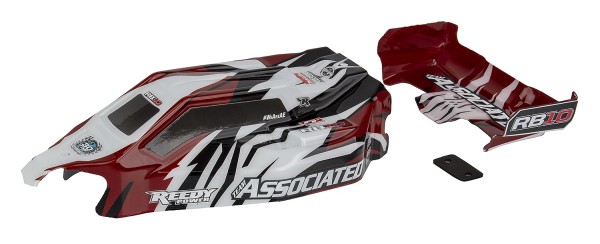 RB10 RTR Body and Wing, red