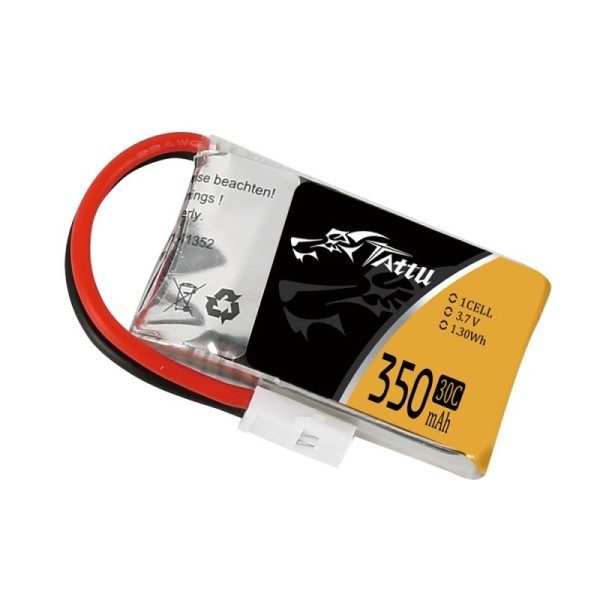 3,7V 350mAh LiPo, GensAce Tattu