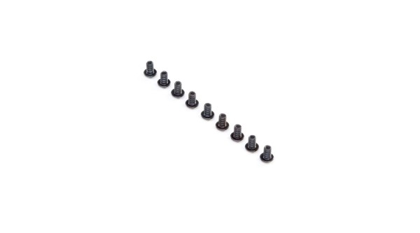 Button Head Screws, M2.5x4mm (10)