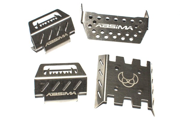Unterfahrschutz / Gleitplatten Set für SHERPA CR3.4 (4)
