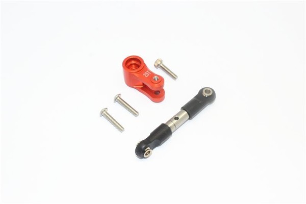 GPM Stainless Steel Tie Rod+25T Alu Servo Horn -5Pc Set