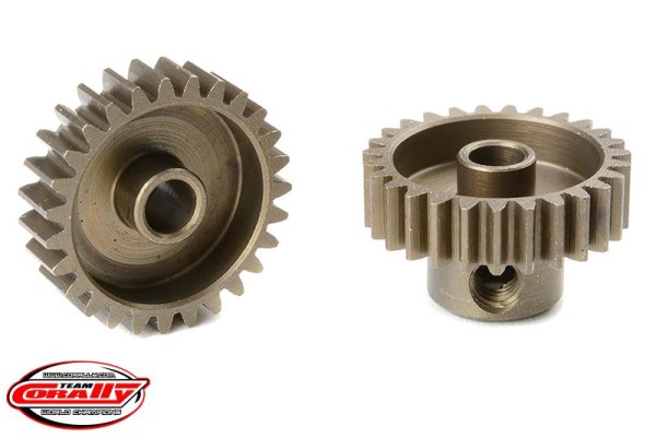 Motorritzel 48dp 27 Zähne Stahl Ø3,17mm Welle