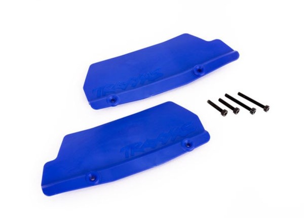 Mud-Guards blau l/r + Schrauben