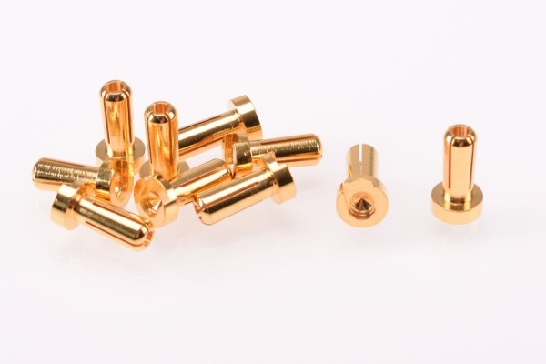 4mm Goldstecker 12mm