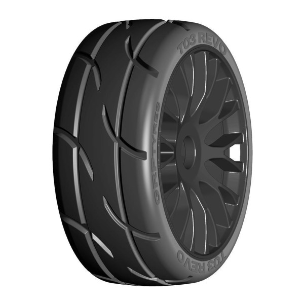 1:8 GT REVO T03 XM2 SuperSoft, Komplettrad 20-Speichen FLEX