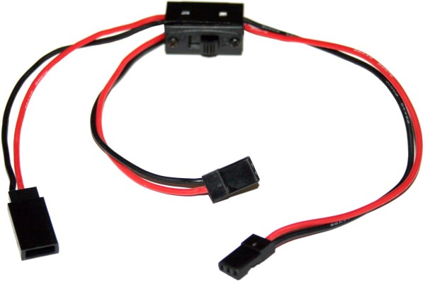 Schalter - On/Off - JR/JR Stecker - mit Ladekabel