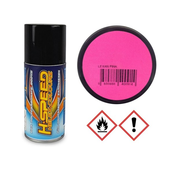 Lexanfarbe "fluo pink" 150ml