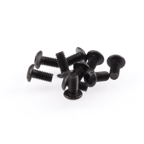 Schraube M3x6mm Rundkopf Stahl