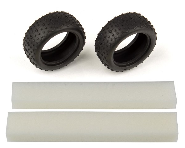 Wide Mini Pin Tires, with inserts