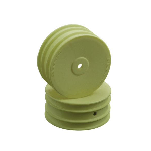 1:10 4WD Frontfelgen gelb 12mm 2,2", Schumacher