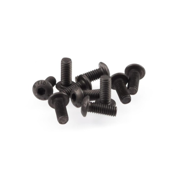 Schraube M4x10mm Rundkopf Stahl