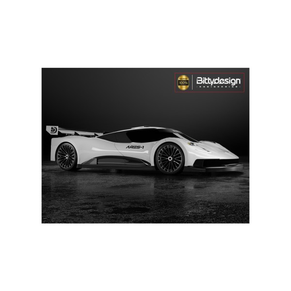 Bittydesign ARES-1 1/28 clear body compatible with Mini-Z®