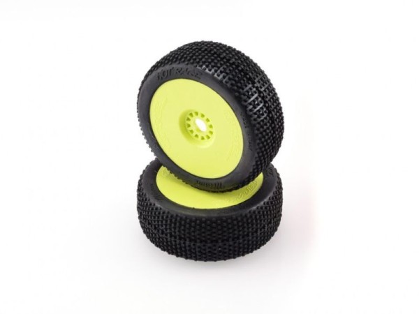 Miami Reifen soft auf Felgen gelb (2)