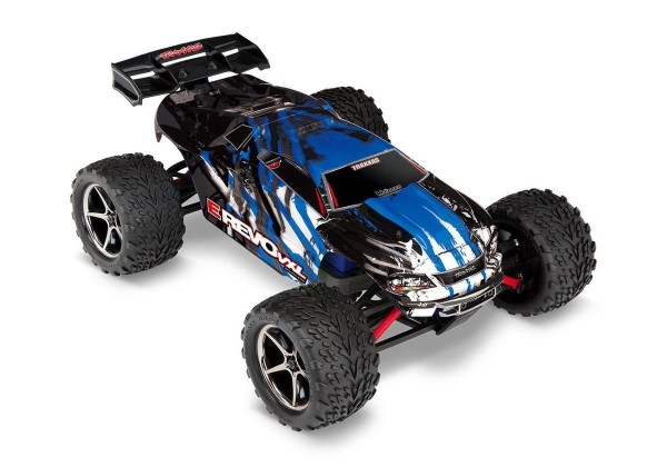 Traxxas E-Revo 1/16 4x4 VXL blau RTR