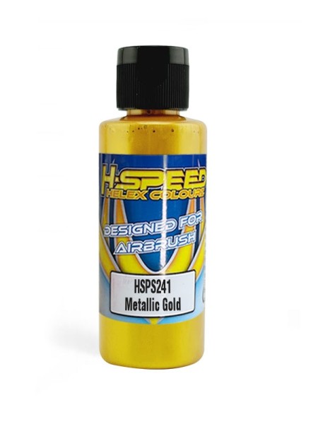 Lexan Airbrush Farbe 60 ml Metallic Gold