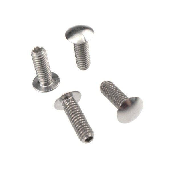 Titanium 1/8 Droop Screw M4x12mm (4)