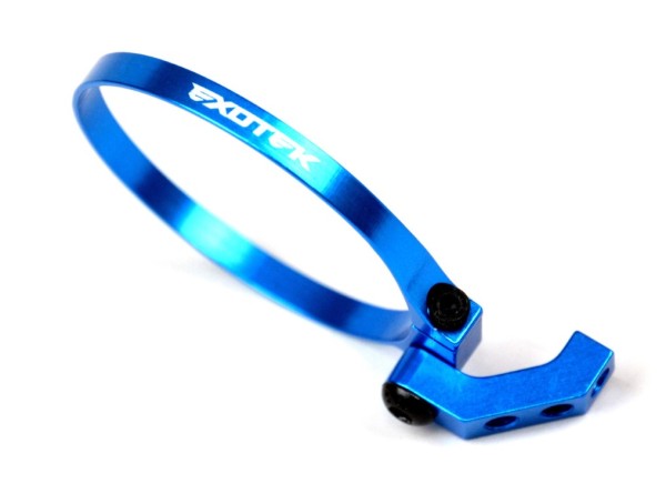 Lüfterhalter 1:10 "Fan Mount Clamp" blau, EXOTEK
