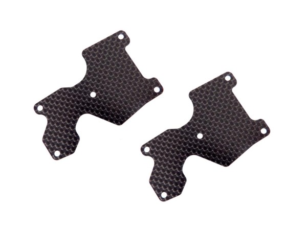 Querlenker Platte hinten 1,2mm Kohlefaser (MBX-8R)
