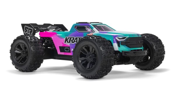 MINI KRATON 1:16 3S DSC 4X4 RTR Brushless Speed Truck teal/pink