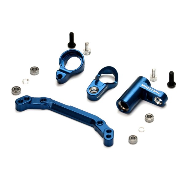 Exotek Associated MT10 / PRO4 SC10 HD Steering Set, 7075 With Bearings