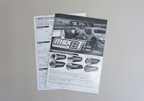 Bauanleitung MBX-8 Eco Truggy
