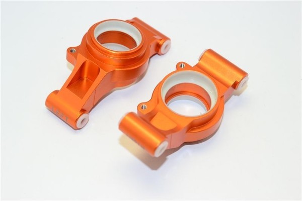 GPM Alu Heck-Lenkhebels With Collars 2Pc Set Orange