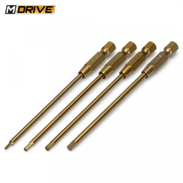 Bit Set 1,5, 2,0, 2,5 & 3mm, MDRIVE