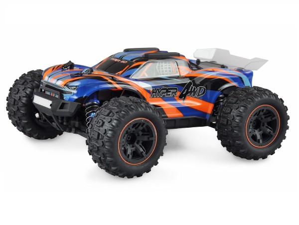 Hyper GO Truggy brushed 1:16 RTR blau/orange