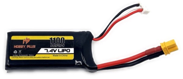 7,4V 1100mAh LiPo für Terranaut