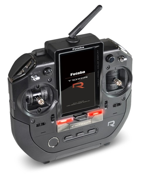 Futaba T10XCR 2,4GHz Set (m. R404SBS)
