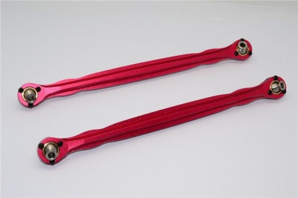 GPM Alu Front-Steering Rod -1Pr Rot