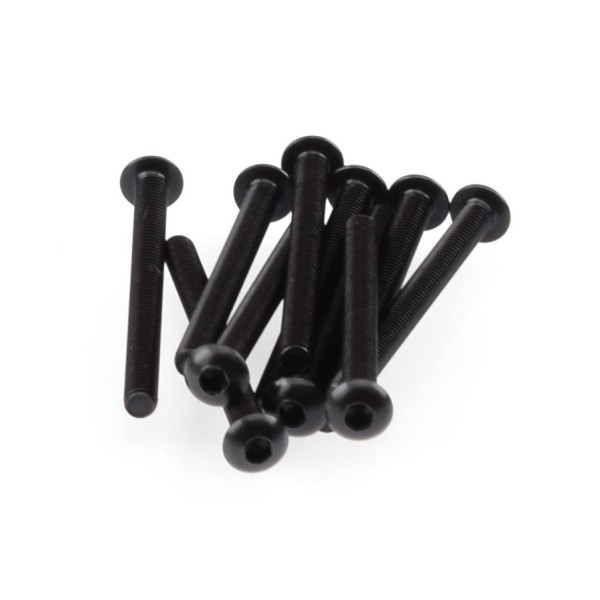 Schraube M3x35mm Rundkopf Stahl