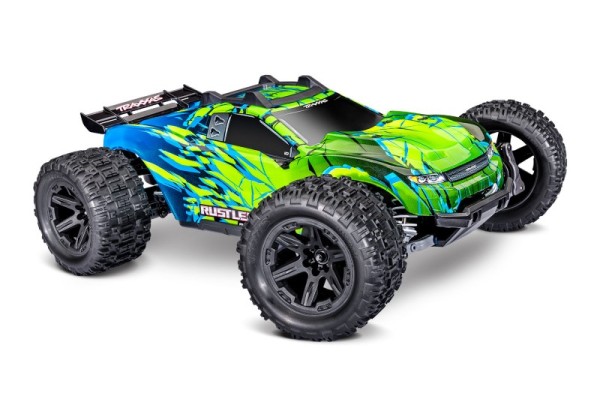 TRAXXAS Rustler VX3 Brushless 1:10 4x4 Stadium-Truck ARTR grün