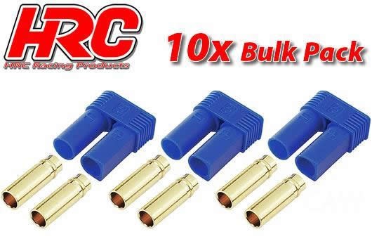 Steckkontakt EC5, 10 Stecker (Akkuseite)