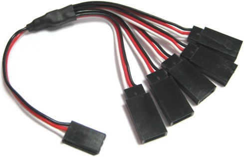 Y-Kabel 1 zu 5 UNI-Stecker