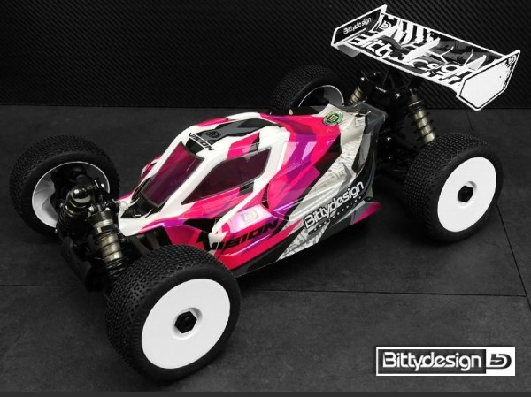 1:8 XRAY XB8E '20 "Vision" Karosse unlackiert, Bitty Design