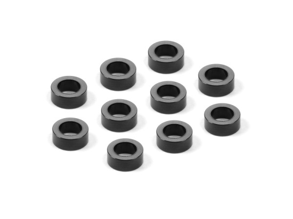 Alu Shim 3x5x2 mm - Black (10)