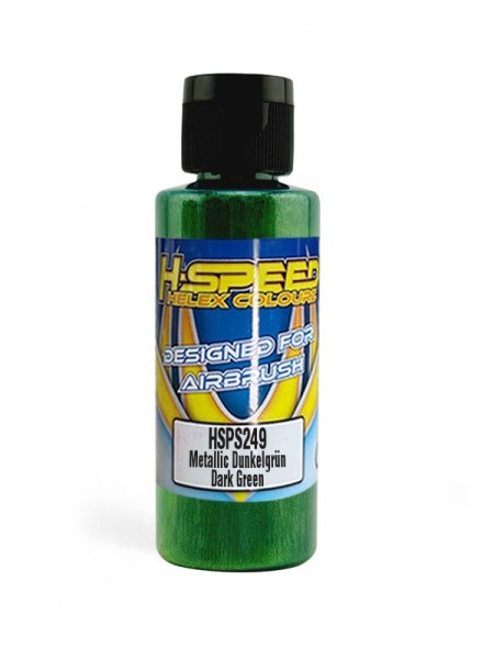 Lexan Airbrush Farbe 60 ml Metallic Dunkelgrün / Dark Green