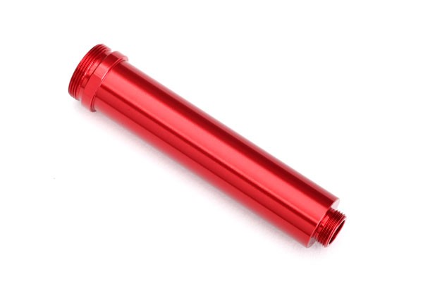 Dämpfergehäuse GTR, 77mm rot Alu hi ohne Gewinde