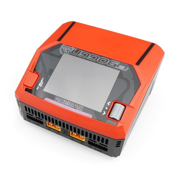 RUDDOG RC216AC Dual Lader (1-6S 2x16A 300W) 12/230V